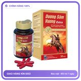 Dương Sâm Vương Extra - Hỗ Trợ Bổ Thận, Tăng Cường Sinh Lực (Hộp 30 Viên) Snapshop Chính Hãng Mẫu Mới
