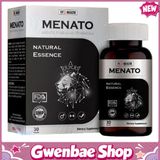 Viên Uống Menato - Hỗ Trợ Tăng Cường Sinh Lực Và Cải Thiện Sinh Lý Nam Gwenshop Chính Hãng
