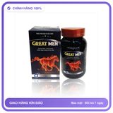 Great Men - Hỗ Trợ Tăng Cường Sinh Lý Nam Giới (Hộp 30 Viên) Snapshop Chính Hãng