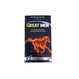 Great Men - Hỗ Trợ Tăng Cường Sinh Lý Nam Giới (Hộp 30 Viên) Snapshop Chính Hãng