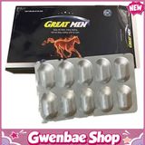 Great Men - Hỗ Trợ Tăng Cường Sinh Lý Nam Giới (Hộp 10 Viên) Gwenshop Chính Hãng Mẫu Mới