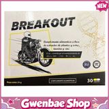 Breakout - Viên Uống Hỗ Trợ Tăng Cường Sinh Lực (Hộp 30 Viên) Gwenshop Chính Hãng Hàng Nhập Khẩu