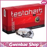 Testoherb 1 Hour - Hỗ Trợ Kéo Dài Thời Gian Quan Hệ (Hộp 16 Viên) Gwenshop Chính Hãng