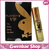 Xịt Playboy Vip Tăng Thời Gian Yêu Gwenshop Chính Hãng - kéo dài thời gian, thấm nhanh không nhờn rít, dùng trước khi quan hệ