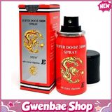 Xịt Nhanh Về Đích Super Dooz 34000 Gwenshop Chính Hãng - thấm nhanh không nhờn rít, dùng trước khi quan hệ, nhỏ gọn dễ mang theo