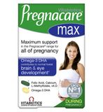 Vitamin tổng hợp cho bà bầu Pregnacare Max của Anh, hộp 84 viên