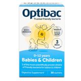 Men vi sinh Optibac cho trẻ từ sơ sinh 0 - 12 tuổi Babies & Children