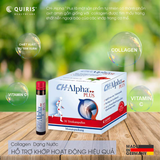 (Hàng công ty) Collagen dạng nuớc Quiris CH Alpha Plus Đức