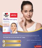 (Hàng công ty) Viên hỗ trợ bổ sung vitamin đẹp da Doppelherz Belle Anti-aging