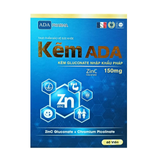 (Hàng nhập khẩu) Viên kẽm ADA 150mg hỗ trợ bổ sung kẽm