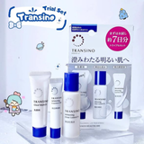 Set 3 món hỗ trợ dưỡng trắng da Transino Trial Set