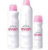 Xịt khoáng Evian Water Spray 50ml dưỡng ẩm, kiềm dầu