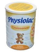 Sữa Physiolac số 3 900g (cho bé từ 1-3 tuổi)