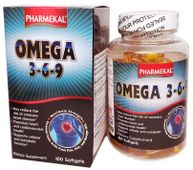 Viên uống dầu cá Pharmekal Omega 3-6-9 100 viên