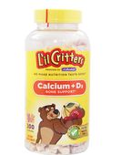 Kẹo dẻo L'il Critters bổ sung Canxi và Vitamin D3