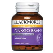Hoạt huyết dưỡng não Blackmores Ginkgo Brahmi