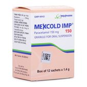 Thuốc cốm pha hỗn hợp dịch trị các cơn đau nhức Mexcold IMP
