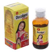 Siro thuốc Decolgen Syrup điều trị các triệu chứng cảm (60ml)