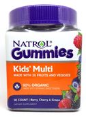 Kẹo Dẻo Natrol Gummies Kids' Multi Cho Bé Từ 4 Tuổi
