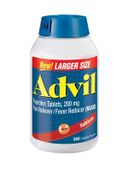 Viên uống Advil hỗ trợ giảm đau, hạ sốt