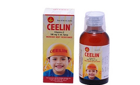 Siro Ceelin C bổ sung vitamin C cho trẻ em lọ 60ml
