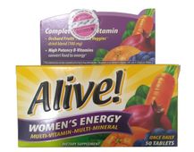 Viên uống bổ sung Vitamin tổng hợp Alive Women's Energy