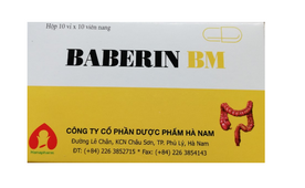 Baberin BM Dược phẩm Hà Nam vỉ 10 viên nang