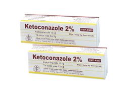 Kem bôi da trị nấm ở da và niêm mạc Ketoconazol 2% (5g)