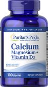Viên uống Puritan's Pride Calcium Magnesium Vitamin D3