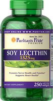 Tinh chất mầm Đậu Nành Soy Lecithin 1325 mg Puritan Pride