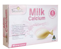 Canxi sữa Blossom Úc hỗ trợ bổ sung canxi cho bé từ 1 tháng tuổi