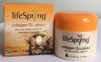 Kem nhau thai cừu LifeSpring Collagen Q10 Plus Úc
