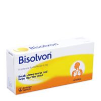 Thuốc Bisolvon 30 viên/hộp - Loãng đờm, tiêu chất nhầy