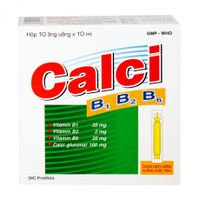 Dung dịch bổ sung Vitamin & Calci cho cơ thể Calci B1 B2 B6