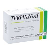 Thuốc điều trị ho, long đờm Terpinzoat 1 vỉ x 10 viên
