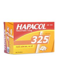 Thuốc giảm đau và hạ sốt Hapacol (325mg)
