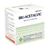 Thuốc kháng viêm, giảm đau, hạ sốt Ibu- Acetalvic