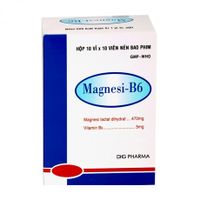 Thuốc Magnesi- B6-Trị thiếu Magnesi như có thai, nghiện rượu