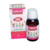 Siro Tametop 100ml- Giúp hỗ trợ trị nhiệt miệng, loét miệng