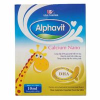 Alphavit Calcium Nano hộp 20 ống