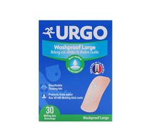 Băng cá nhân vải Urgo kích thước 3,8x7,2cm (Hộp 20 chiếc)