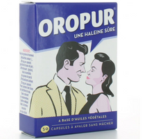 Oropur - Viên uống hỗ trợ khử mùi hôi miệng của Pháp