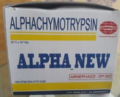 Thuốc Alphachymotrypsin Alpha New vỉ 10 viên