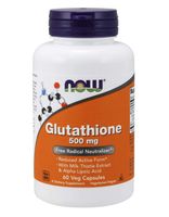 Glutathione Now 500 mg - Viên uống hỗ trợ trắng da