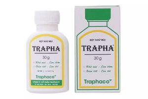 Bột hỗ trợ khử mùi Trapha 30g
