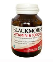 Blackmores Natural Vitamin E 1000IU 100 viên của Úc