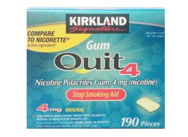 Kẹo cai thuốc lá Kirkland Gum Quit 4 chính hãng Mỹ