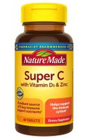 Viên uống Nature Made Super C With Vitamin D3 & Zinc