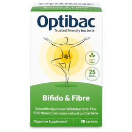 Men vi sinh hỗ trợ cải thiện táo bón Optibac  Bifido & Fibre của Anh