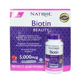 Viên ngậm mọc tóc Biotin 5000 mcg của Mỹ chính hãng